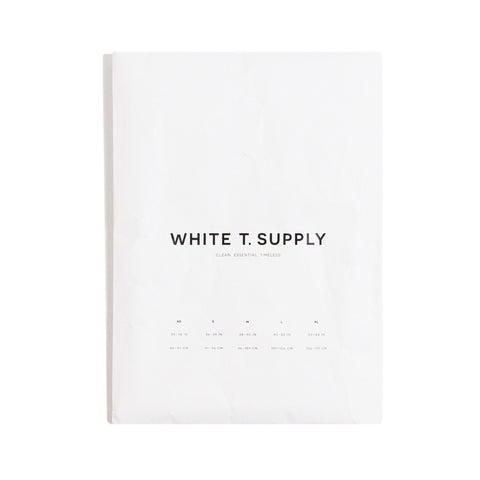 WHITE T. SUPPLY PREMIUM T-SHIRT